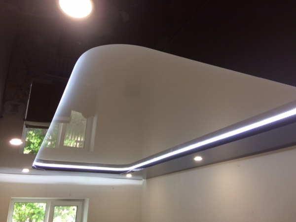 Фотографии потолков с подсветкой