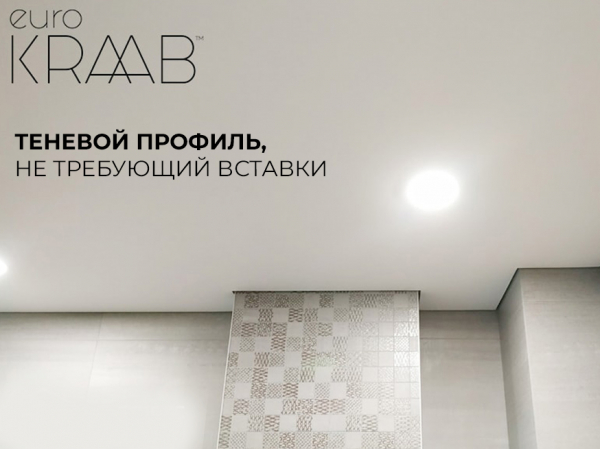 Натяжные потолки с трековыми светильниками